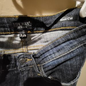 Judy Blue bootcut midrise jeans. Size 3 petite
